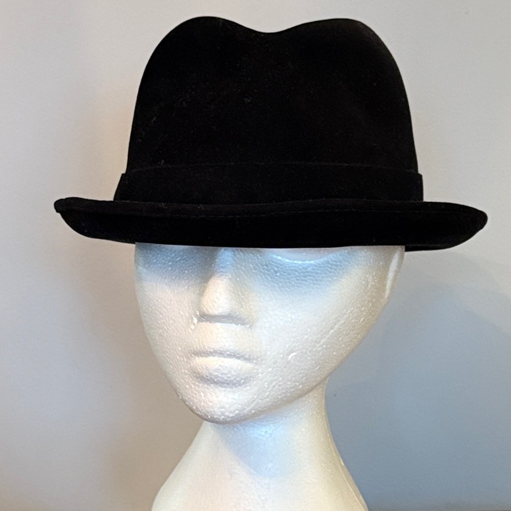 Classic Black Vintage Fedora Hat